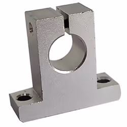 2 Pcs Linear Motion Rail Clamping Rod Rail Coupling Mount SK16 16mm