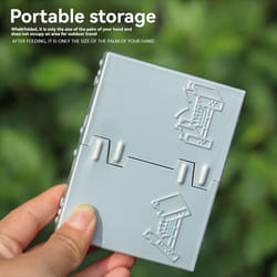 Portable Camping Folding Alcohol Stove Camping Cooker Picnic BBQ