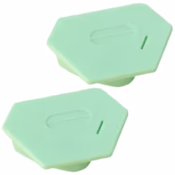 Multifucntional Seam Guide Hemmer Guide with Scale Green 2PCS