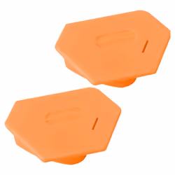 Multifucntional Seam Guide Hemmer Guide with Scale Orange 2PCS