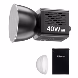 40W Pro LED Video Light Dual Color Temperature 2500K-6500K