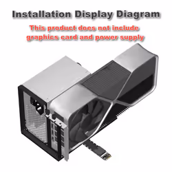 M.2 NVMe to X16 M.2 NVMe GPU Dock PCIe 5.0 X4 High Speed