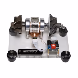 Turbine Blade Motor Turbo Brushless Motor Model DIY Technology Toy