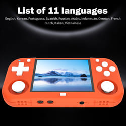 XU Mini M Game Console 64GB 10700 Games 2.8 Inch IPS Linux Orange
