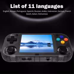 XU Mini M Game Console 64GB 10700 Games 2.8 Inch IPS Linux Black