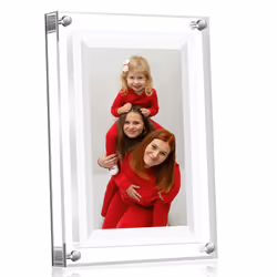 New 7-Inch Transparent Acrylic Digital Photo Frame