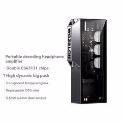 V1 Audio Decoder Headphone Amplifier Dual CS43131 Chips D