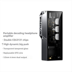 V1 Audio Decoder Headphone Amplifier Dual CS43131 Chips A