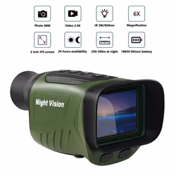 Digital Night-Vision Monocular 40MP 2.5K Infrared Telescope ArmyGreen