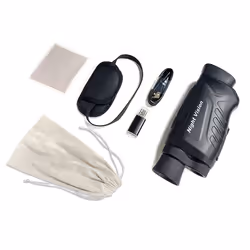 Digital Night-Vision Monocular 40MP 2.5K Infrared Telescope Black