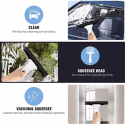 Cordless , Rechargeable Window Vacuum Cleaner, EU Plug