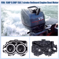Cylinder Block for 15HP 9.9HP 15D 2