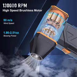 Mini Turbo Jet Fan Electric Air Duster Handheld Brushless Motor