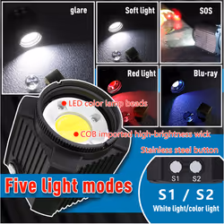 SL-19 Waterproof 60M Mini Camera LED Light for