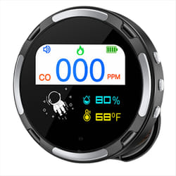 HD10 Carbon Monoxide Alarm Detector Carbon Monoxide Detector Black