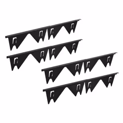 4 PCS Stainless Steel Stove Gaps Covers Stove Gaps Filler Range Trim