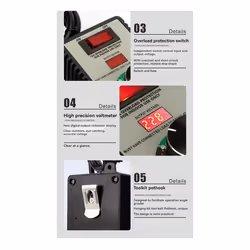 4000W Variable Voltage Regulator Grinders Controller UK PLUG