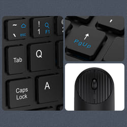 2.4g Wireless Bluetooth Keyboard and Mouse Set TYPE-C Charging B