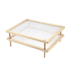 Stackable Food Dryer with Net Wooden Pasta Herb Drying Racks