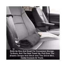 Machine Washable Towel Seat Cover, Anti-Slip, Waterproof Sweat Proof