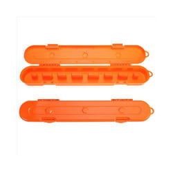 Chainsaw Chain Storage Case,Chainsaw Chain Organizer Box (Orange)