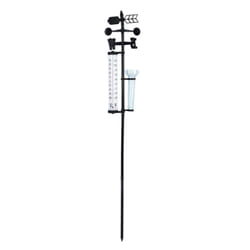 Weather Station, Weather Station Rain Gauge,Gauge and Thermometer