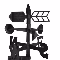 Weather Station, Weather Station Rain Gauge,Gauge and Thermometer