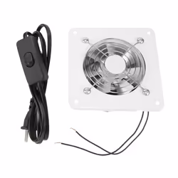 4 Inch Inline Duct Fan Air Ventilator Pipe Ventilation Exhaust Fan