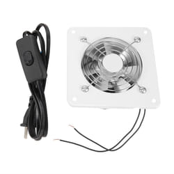 4 Inch Inline Duct Fan Air Ventilator Pipe Ventilation Exhaust Fan