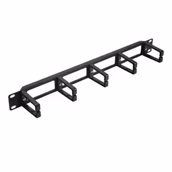 19 Inch 1U Rack Cabinets Cable Management Network Organizer Hollow