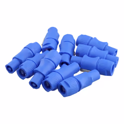 10Pcs 3 PIN Male Powercon Connector Signal Input Jack Power Input