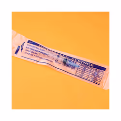 3Ml Syringe with 23G 1In Needle - Disposable Individual Packaging