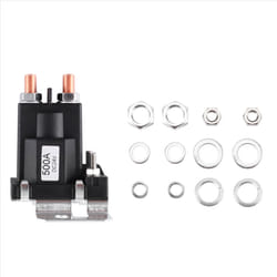 Big Current Relay 500A 24V Dual Battery Start Relay Car Power Switch