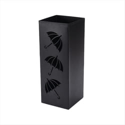 Umbrella Stand Outdoor Design Square Metal Umbrella in Modern Style