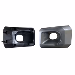 1Pair Car Front Bumper Fog Light Lamp Hoods Housing Cover