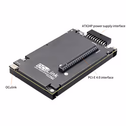 OCuP4V2 OCuLink GPU Dock , NVME M.2 to OCulink Adapter Without