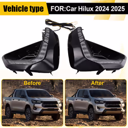 Front LED DRL Daytime Running Driving Light for