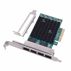 4 Port 2.5G PCIe Network Card 2.5 Gigabit Ethernet Adapter for PC