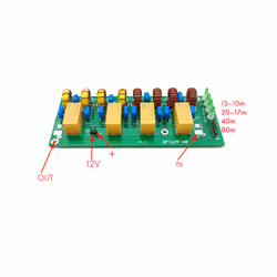 XF-LPF-HF Filter Kit 12V 100W Short Wave Low Pass Filter Lpf Unit