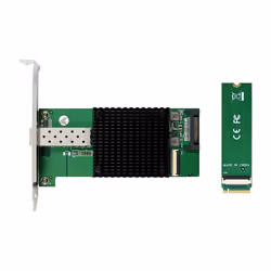 M.2 B+M KEY 8-Channel Single-Port 10GbE SFP Ethernet NIC Network Card