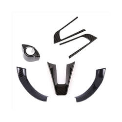 Car Steering Wheel Cover Trim for Stelvio