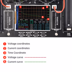 8-Channel 18650 Lithium Battery Capacity Tester Module
