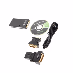 External Graphic Video Adapter USB 2.0 to DVI/VGA/ for
