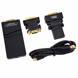 External Graphic Video Adapter USB 2.0 to DVI/VGA/ for