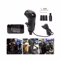PC USB High Low Gear Simulator Shifter Knob for G29 G27
