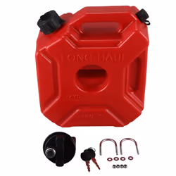 Lockable 5L Fuel Tanks Plastic Motorcycle Jerrycan