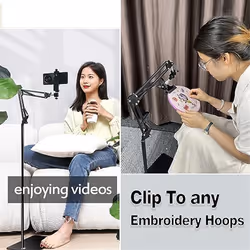 Embroidery Hoop Holder- CrossStitch Holder Stand for Embroidery Hoops