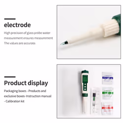 Professional Food PH Meter High Accuracy Sensor Temp Acidity Tester