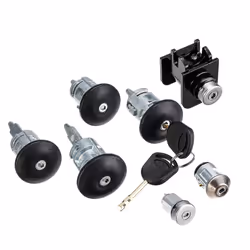 7Pcs Car Barrel Door Locks Keys Set 1C1A-V22050- for TRANSIT