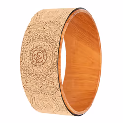 Yoga Wheel Back Wheel Yoga Roller Cork Yoga Wheel Wood